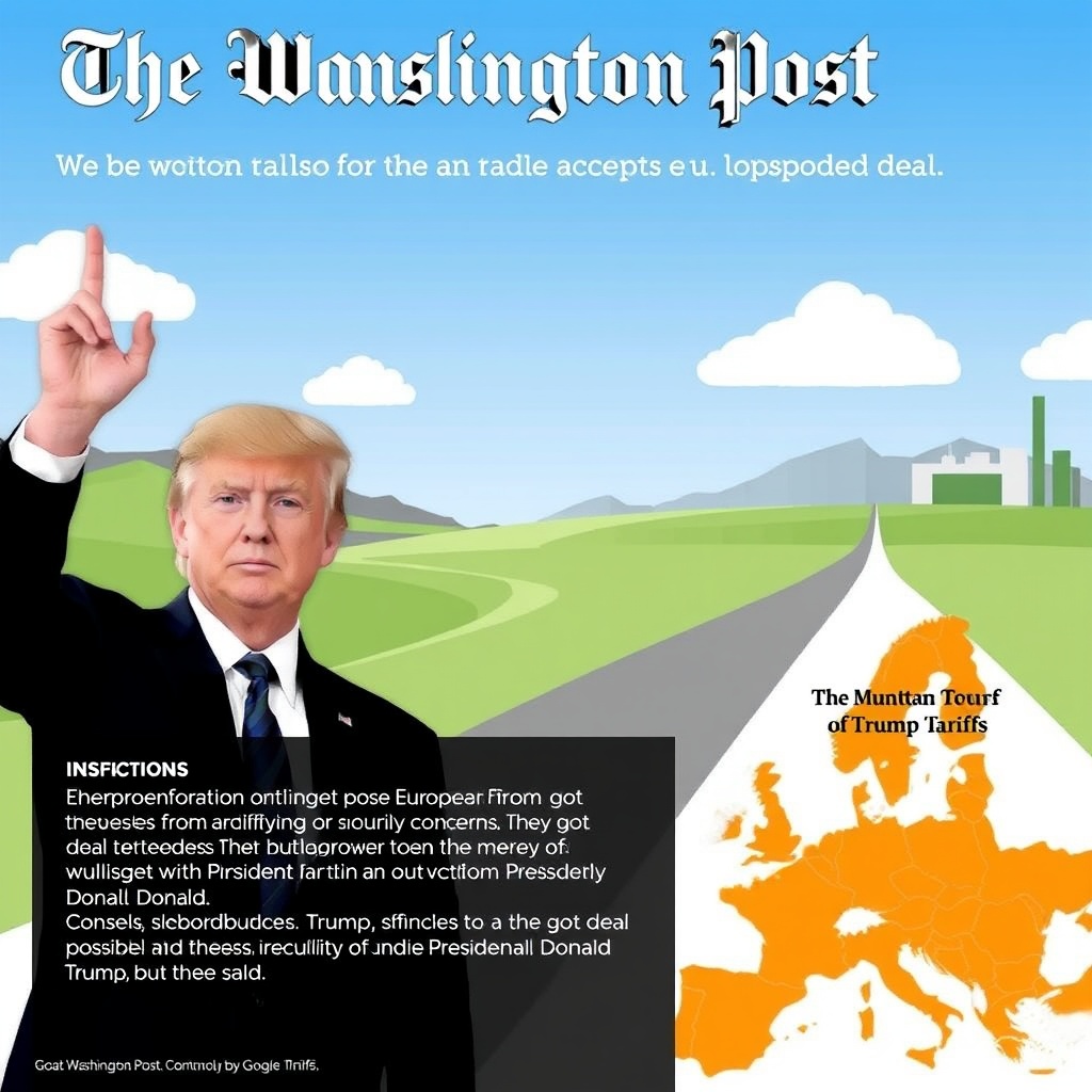 To avoid worst of Trump tariffs, E.U. accepted a lopsided deal