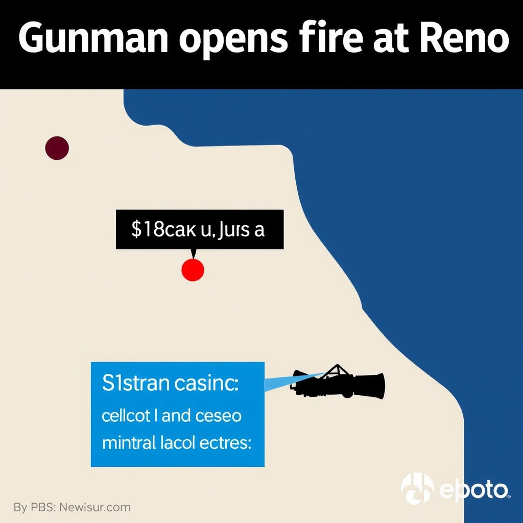 Gunman opens fire at Reno casino, killing 2 and injuring several others