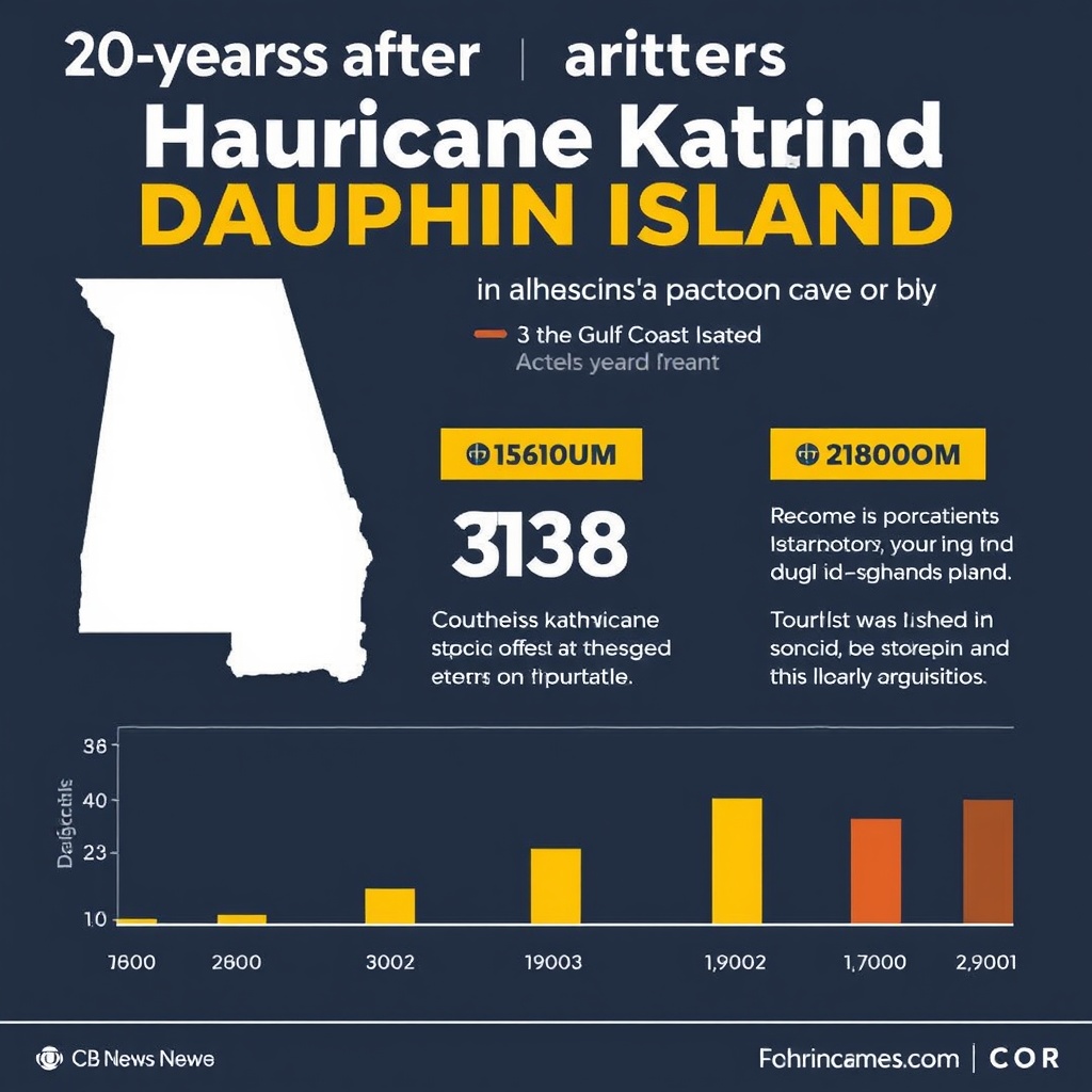 20 years after Hurricane Katrina, a barrier island in Alabama is disappearing