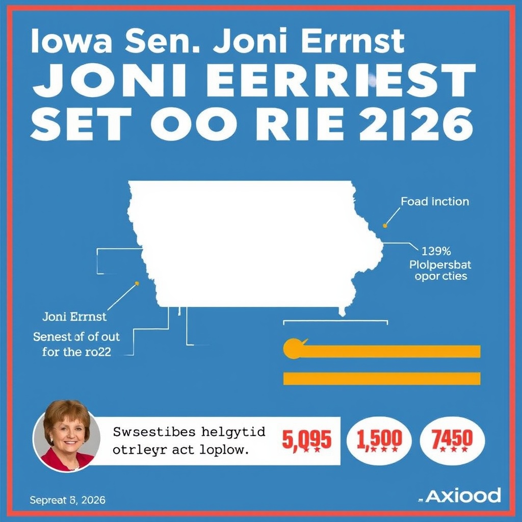 Iowa Sen. Joni Ernst set to retire