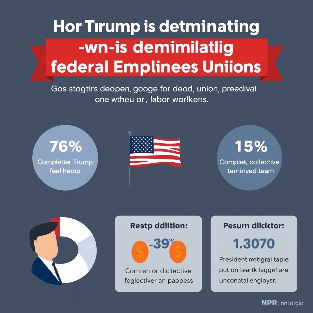 How Trump is decimating federal employee unions one step at a time