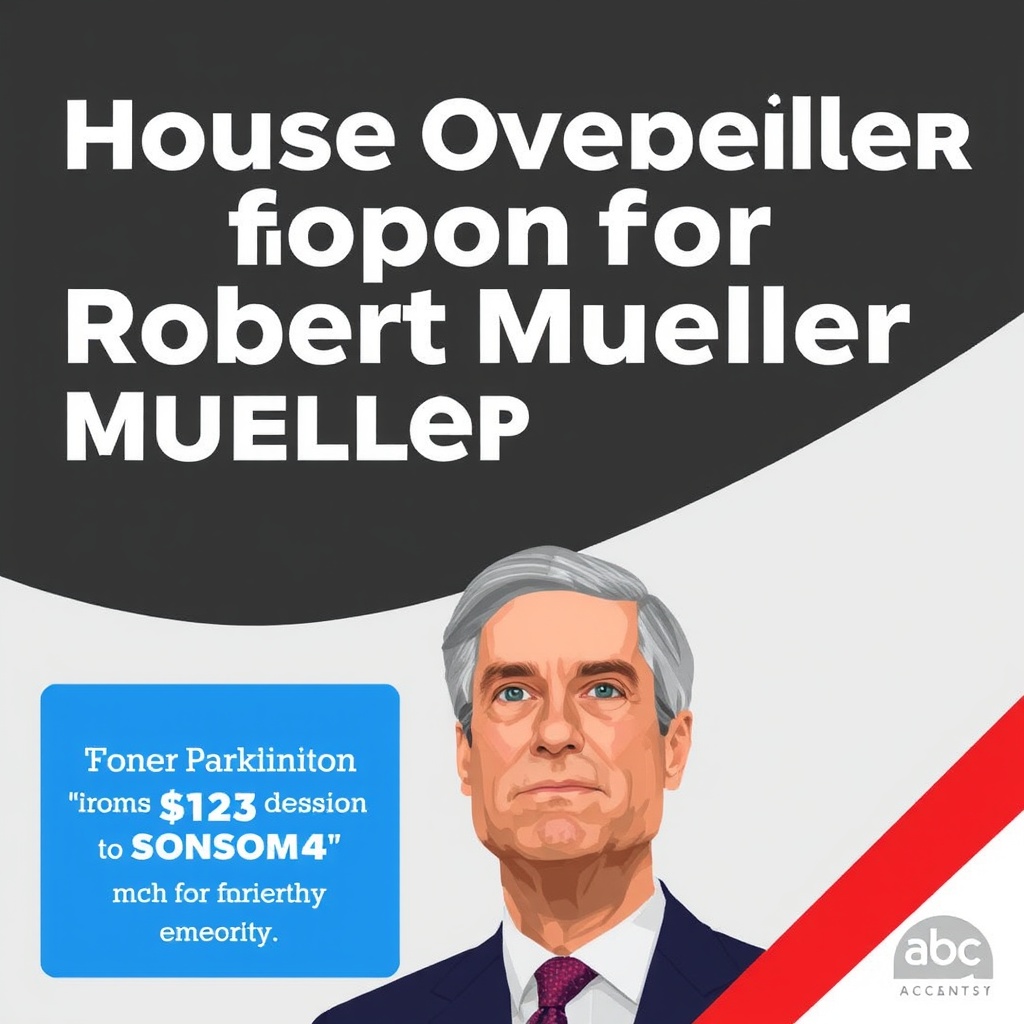 House Oversight has withdrawn subpoena for Robert Mueller; new report says he has Parkinson's disease