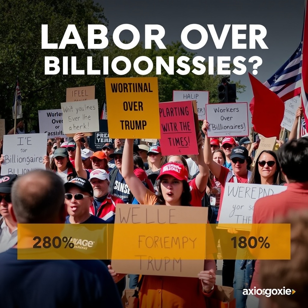 Photos: Labor Day "Workers Over Billionaires" protests held across U.S.