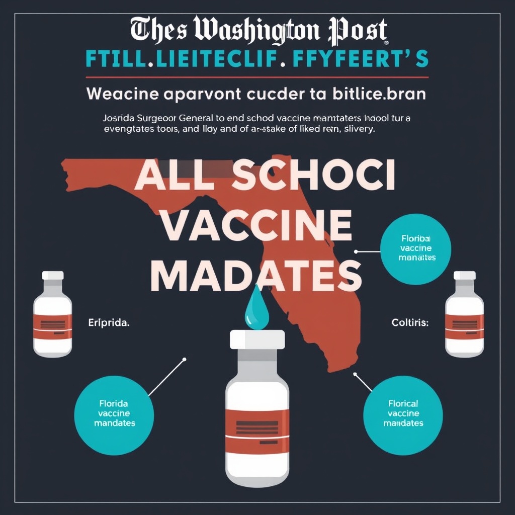 Florida moves to end all school vaccine mandates, first in nation to do so