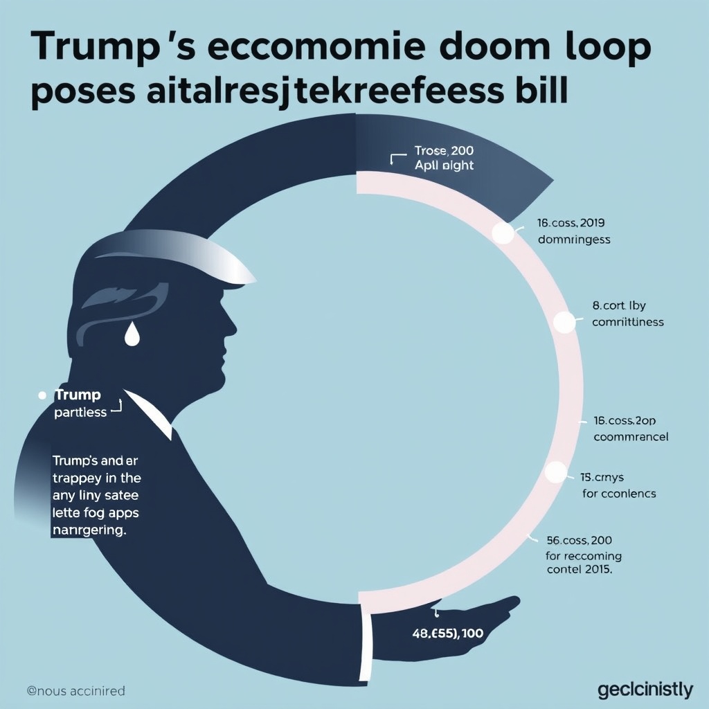 Trump's economic doom loop poses new danger for Republicans