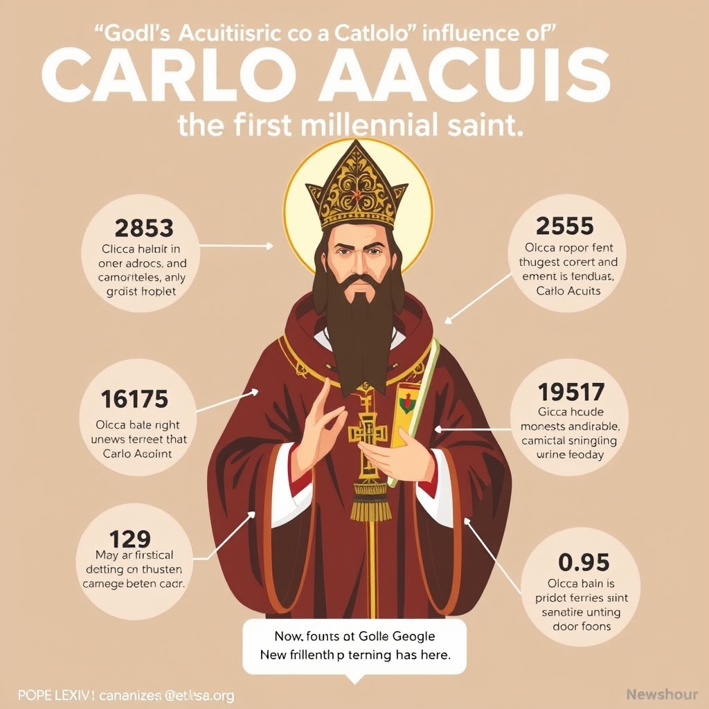 Pope Leo XIV canonizes ‘God’s influencer’ Carlo Acutis as the first millennial saint