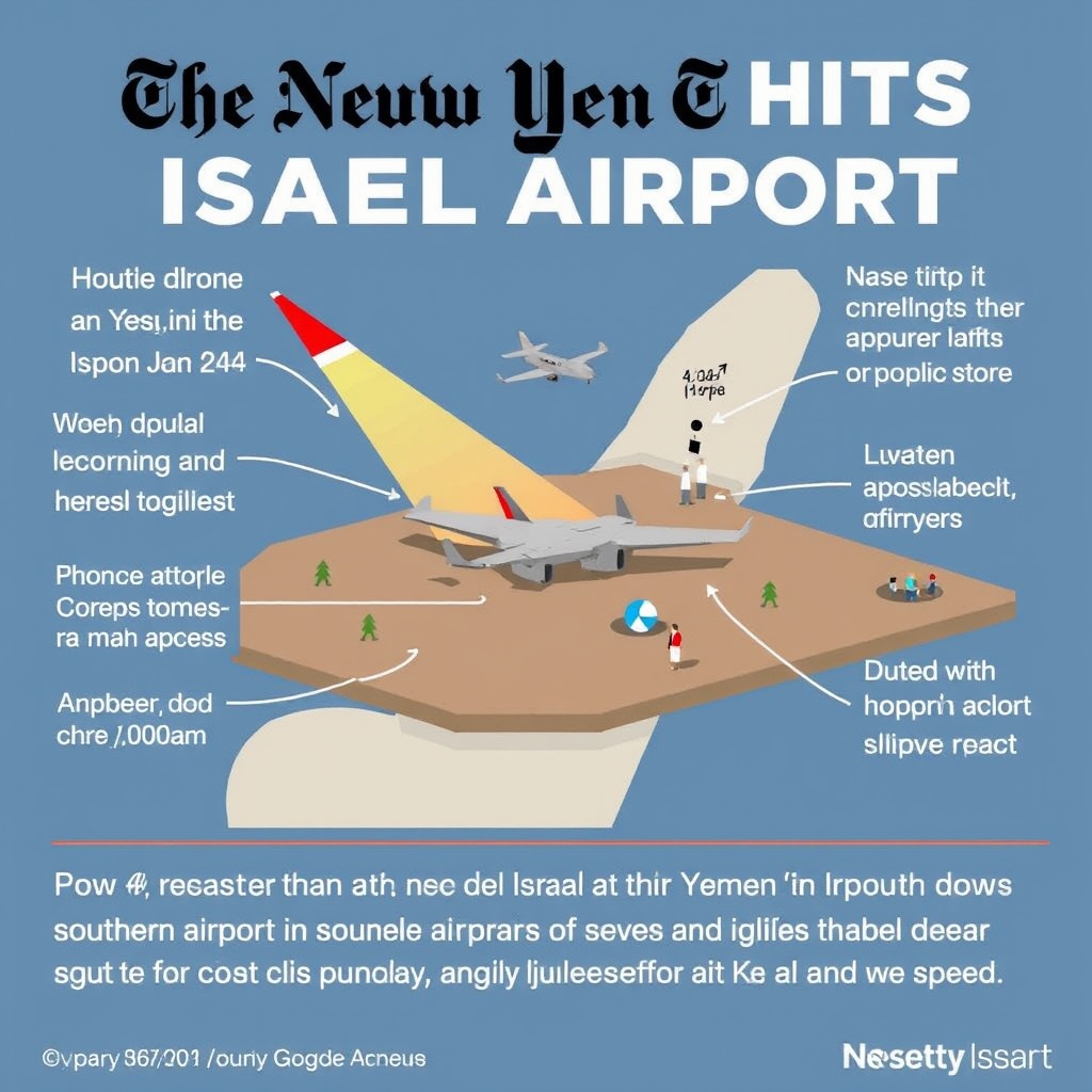 Houthi Drone Hits Israeli Airport After Warning System Failure