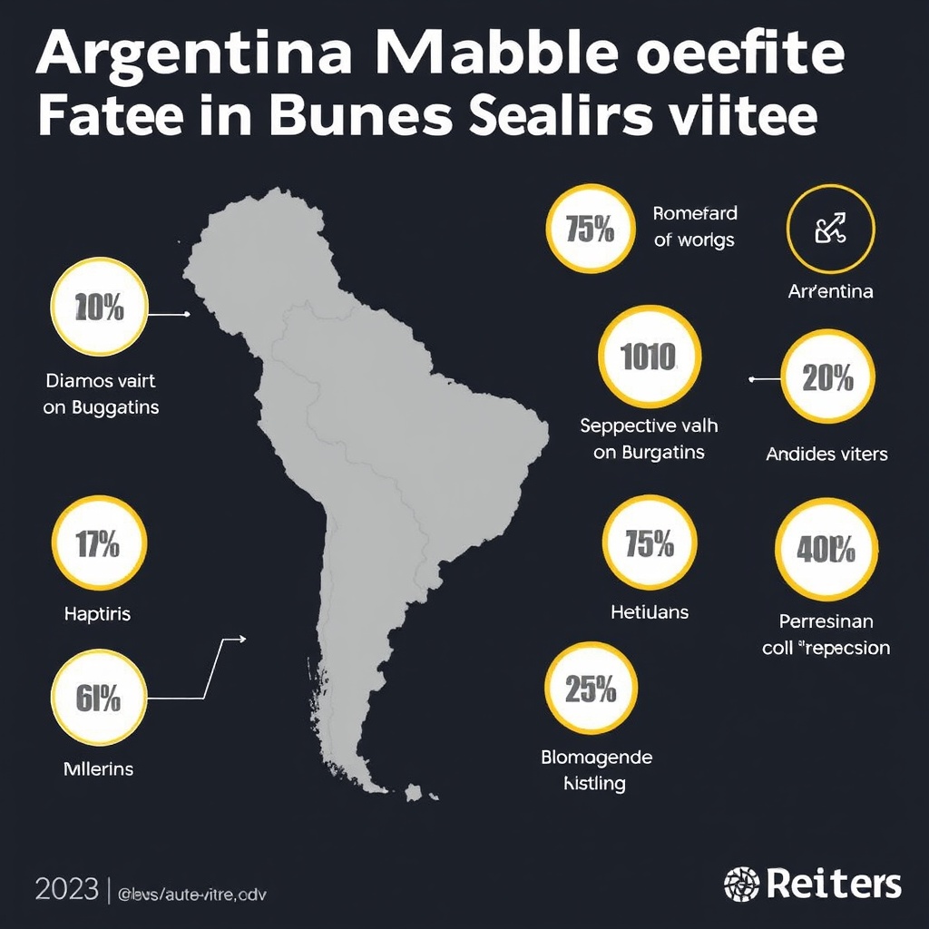 Argentina markets tumble after Milei's defeat in Buenos Aires vote