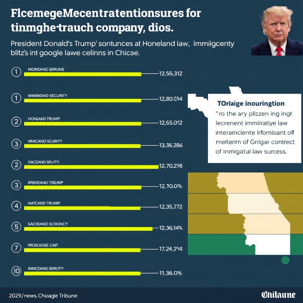 President Donald Trump’s administration announces immigration ‘blitz’ beginning in Chicago