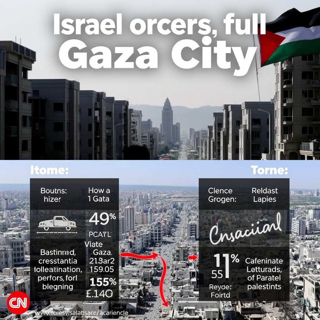 Israel orders full evacuation of Gaza City as Netanyahu warns ‘this is only the beginning’