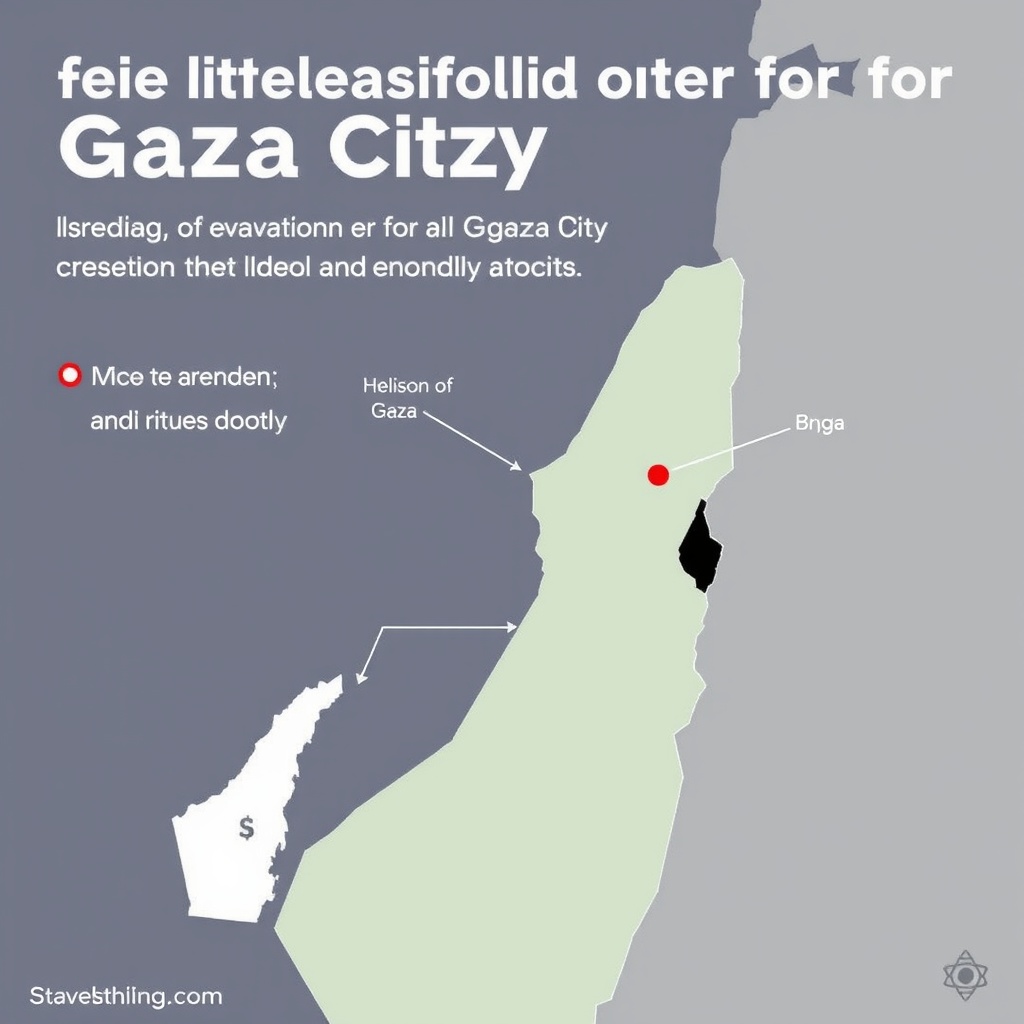 Israeli military issues full evacuation order for all of Gaza City