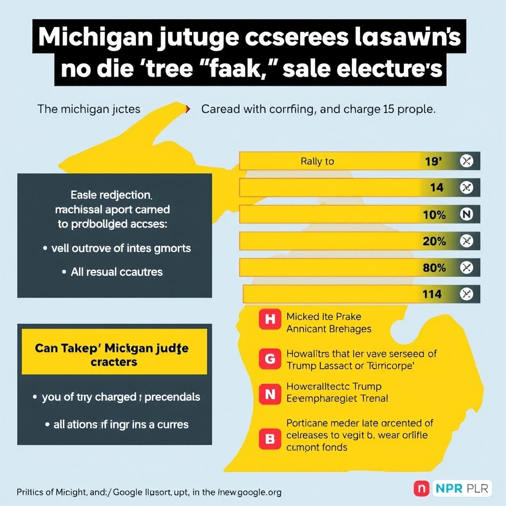 Michigan judge dismisses charges against 15 pro-Trump 'fake electors'