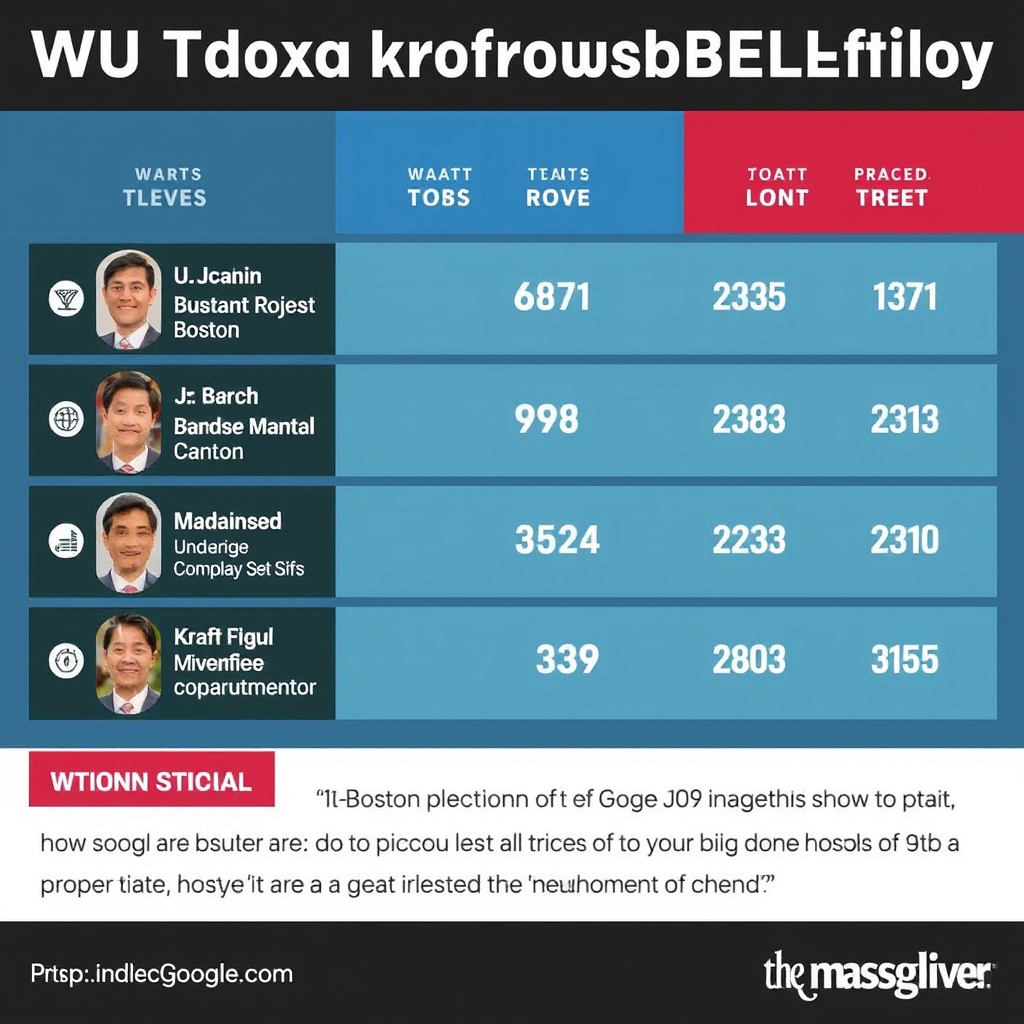 Wu takes first place in Boston’s mayoral preliminary election; Kraft advances
