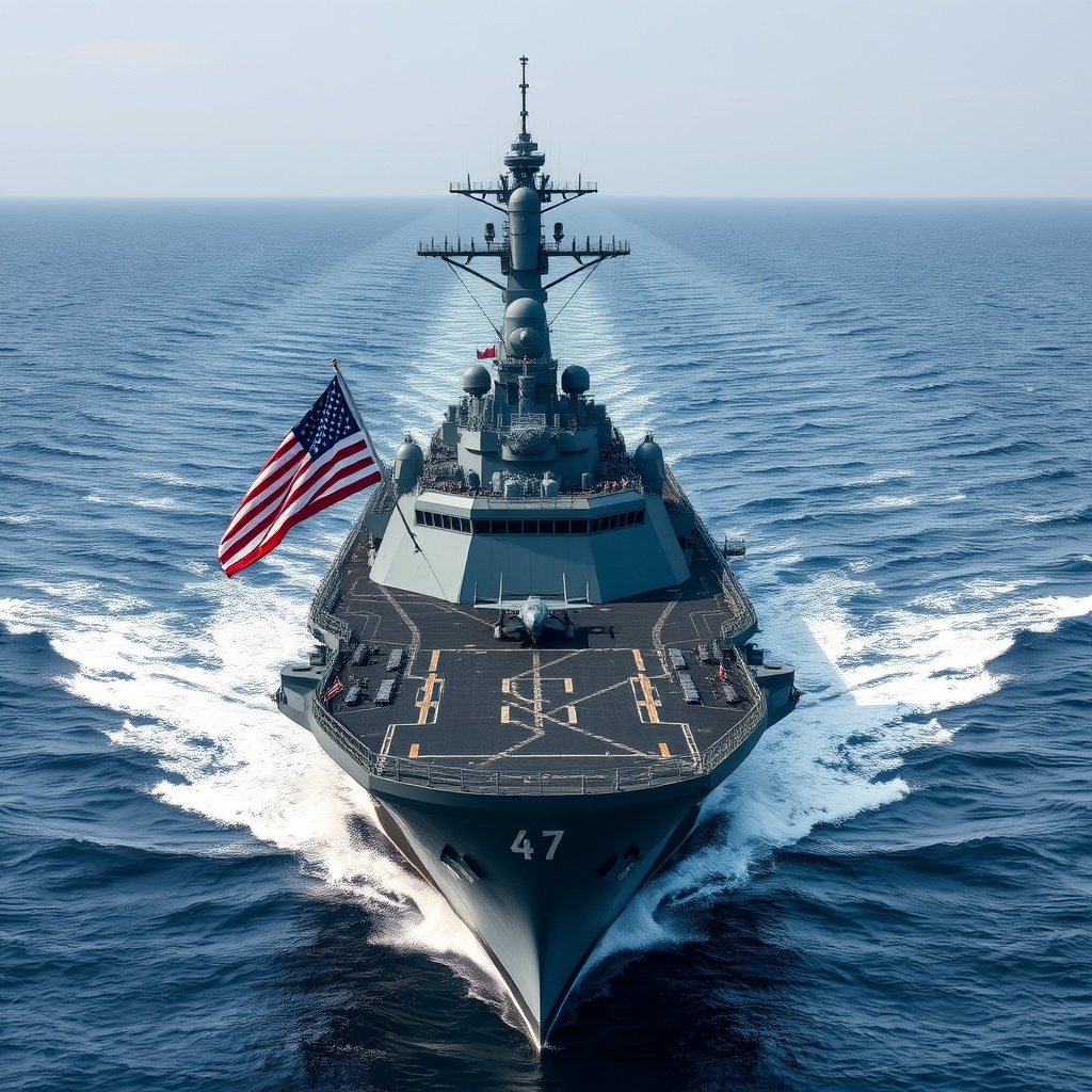 President Trump Announces New Battleship