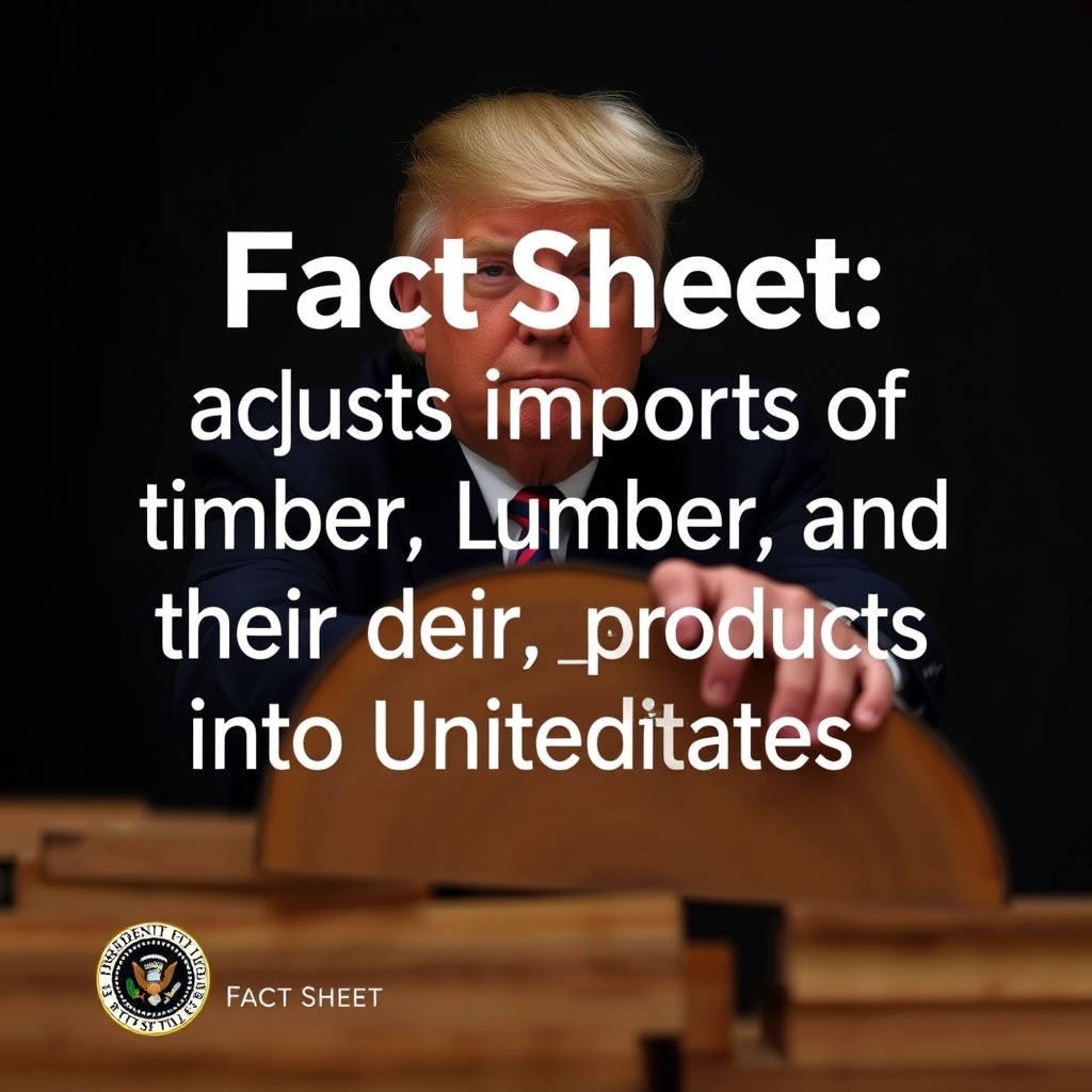 Fact Sheet: President Donald J. Trump Adjusts Imports of Timber, Lumber, and Their Derivative Products into the United States