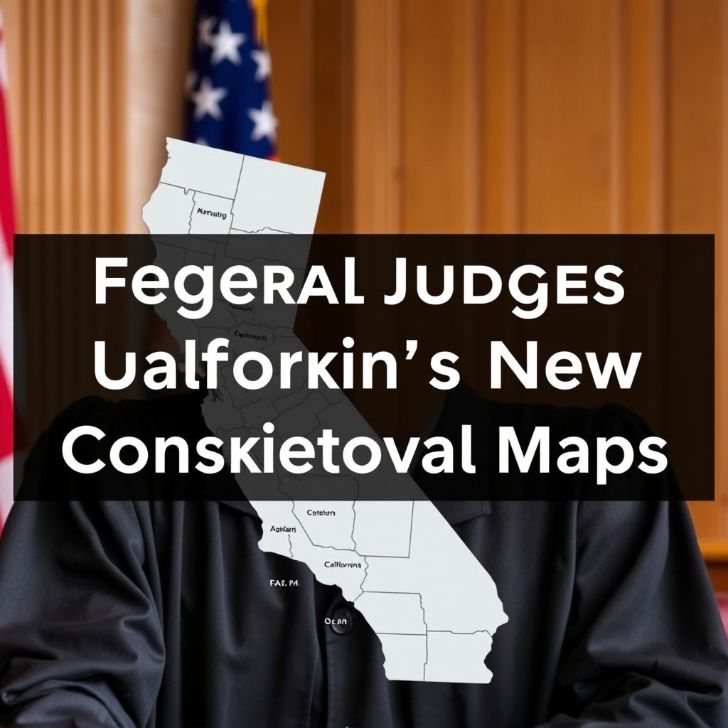 Federal Judges Uphold California’s New Congressional Maps