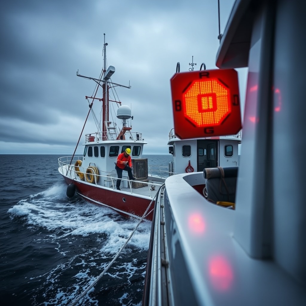 Coast Guard conducts search following EPIRB activation from fishing vessel off New England coast